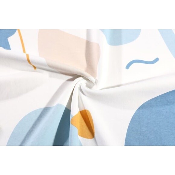 Cotton Women's Capri Pajama Set 2 Pcs Short Sleeve Top Capris pants Loungewear - Picture 4 of 9